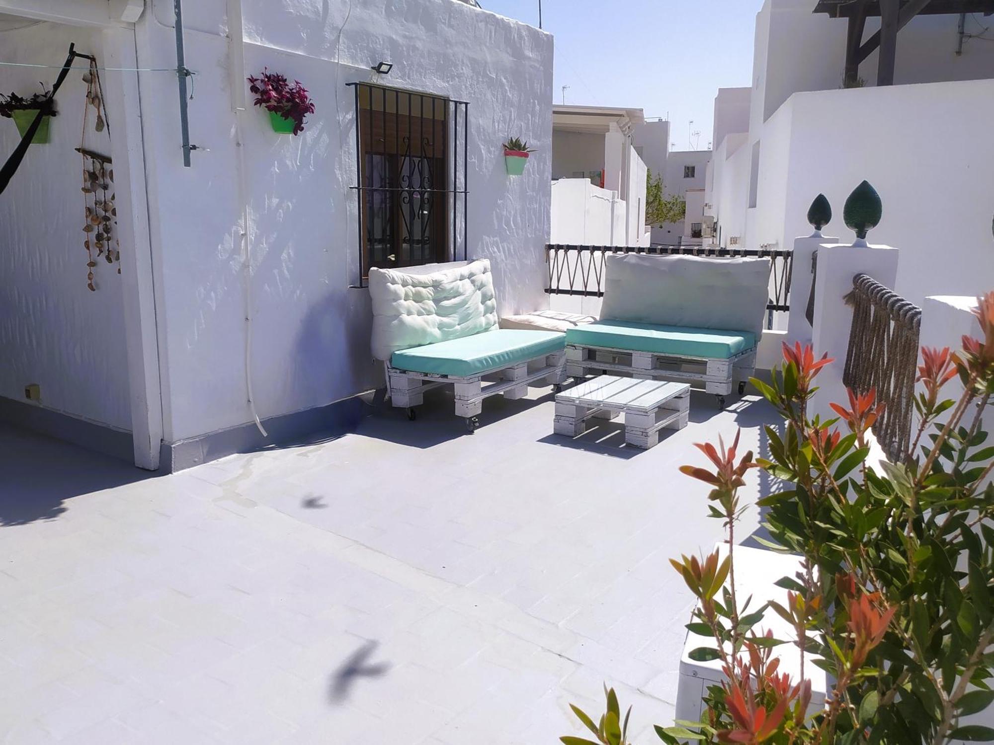 Casa Velazquez Con Terraza Privada Villa Conil De La Frontera Luaran gambar